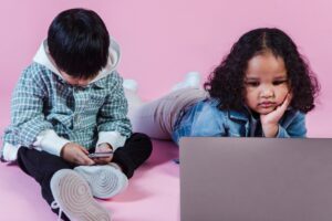 children technology social media — Photo by Amina Filkins on Pexels