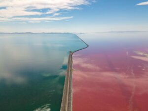 Great Salt Lake aerial view — Photo by Urvish Oza on Pexels