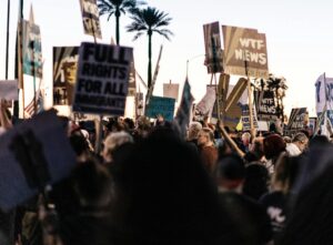 political rally crowd — Photo by Sides Imagery on Pexels