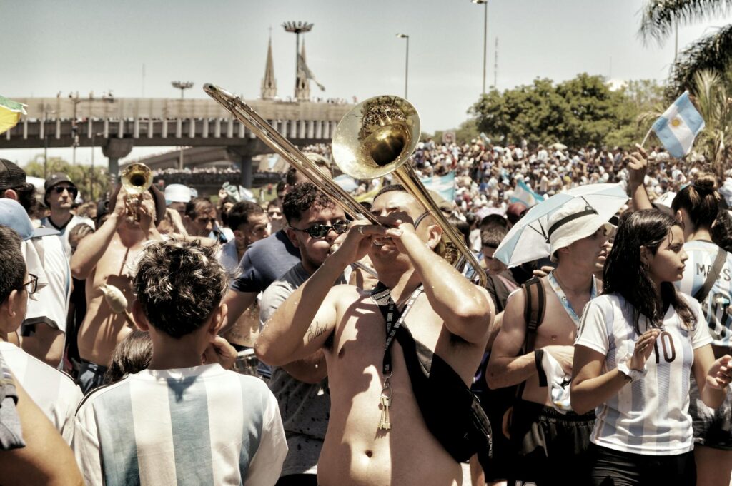 World Cup fans protest — Photo by Enzo Ariel Castillo on Pexels
