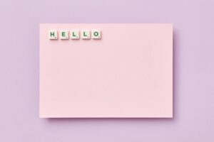 why saying hello — Photo by DS stories on Pexels